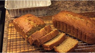 MOISTEST BANANA BREAD How To make Banana Bread [upl. by Gisela]