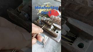 Part 1 metalworking  wire cutting process diy metalworking fyp [upl. by Hillard463]