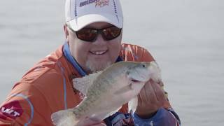 Pulling Crank Baits for Crappie on Lake Arkabutla Russ Bailey and Kent Driscoll [upl. by Letnwahs516]