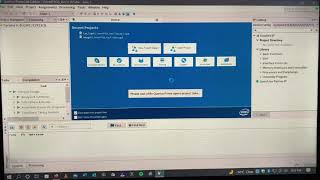Quartus Lite Creating New Project quotVHDLquot [upl. by Udella807]
