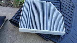 20132019 MercedesBenz GLClass  GLSClass  Cabin Air Filter Replacement X166 [upl. by Nnairrek]