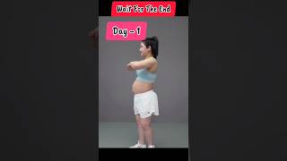 Weight Loss Exercise Transformation shortvideo 1weeklosebellyfatathome shorts [upl. by Kegan]