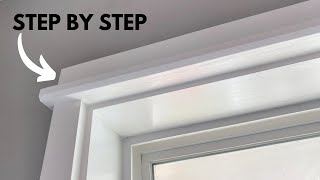 How to Install Interior Window Casing and Trim [upl. by Palmore]