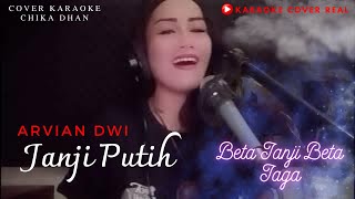 GIHON MAREL Arvian Dwi Janji Putih Karaoke Cover Tanpa Edit Dinyanyikan Dengan Penuh Lady Rock [upl. by Platto]