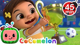 Soccer Song Football Song⚽ Playground Games for Kids  MORE CoComelon Nursery Rhymes amp Kids Songs [upl. by Assira]