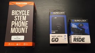 Rokform Stem Bike Mount vs Quad Lock Bike Mount [upl. by Eenwahs]