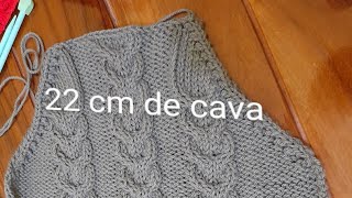 blusa tricô com tranças cava raglã [upl. by Sammy]