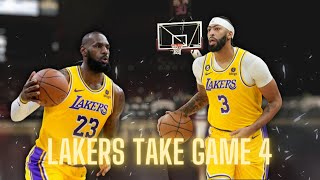 Lakers avoid Elimination with a 119 108 Victory in Game 4 Ep 26 [upl. by Nroht]