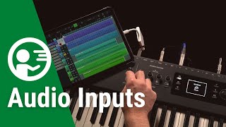 NUMA X PIANO Tutorial 07  Audio Inputs [upl. by Cann]