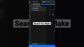 Create a Makefile for CC projects in VSCode using this Extension linux coding linuxdesktop [upl. by Mojgan]
