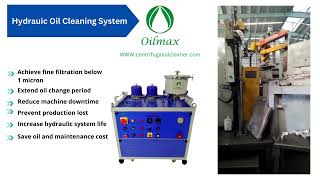 Hydraulic Oil Cleaning System by Oilmax [upl. by Utir]