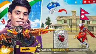 OMG💀When Nepali🇳🇵One Tap God Meets🇮🇳AWM King🗿 [upl. by Seale]