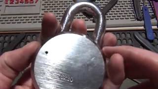 260 The Virtually Impossible to Pick Master Lock 6230 Picked [upl. by Zerla]