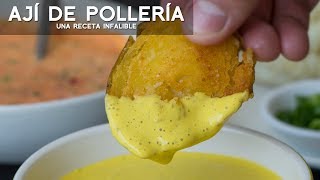 COMO PREPARAR AJI DE POLLERÍA  COMIDA PERUANA  RECETA DE A COMER [upl. by Rowley]