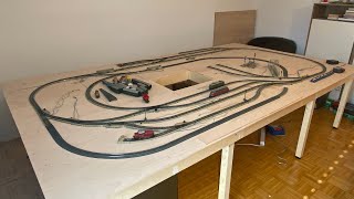 Construction of the Model Train Layout Märklin H0 [upl. by Mcclimans]