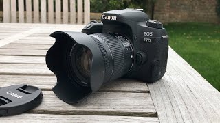 Canon 77D Review The best DSLR for under £1000 [upl. by Narcho]