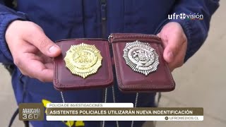 Asistentes policiales de la PDI cuentan con nueva placa de identificación ARAUCANÍA 360° [upl. by Gallenz]