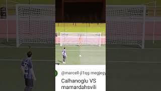 Calhanoglu VS Marmadasvili [upl. by Eiknarf]