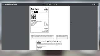 How to Print a Shipping Label from Royal Mail Desktop  ZSB Series Printer [upl. by Einaled111]