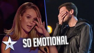 Collabro make AMANDA CRY with Les Mis classic  Unforgettable Audition  Britains Got Talent [upl. by Liederman560]