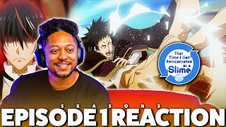 PEAK RETURNS That Time I Got Reincarnated as a Slime Season 3 Episode 1 REACTION [upl. by Ojibbob884]