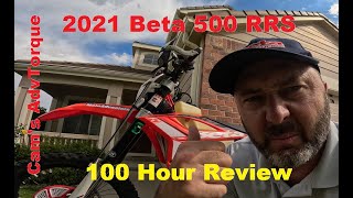 2021 Beta 500 RRS  100 Hour Review [upl. by Elad]