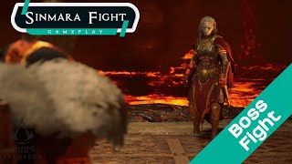 Sinmara Fight  Boss Fight  Assasins Creed Valhalla Gameplay [upl. by Kulseth]