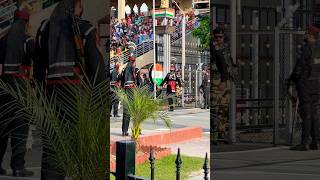 Wagah Border Lahore ❤️ shortsfeed pakistan army [upl. by Yhtomit388]