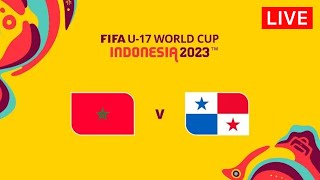 Panama vs Morocco  FIFA U17 World Cup 2023 [upl. by Anerrol]