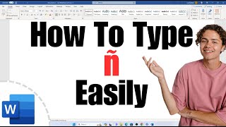 How to type ñ in Laptop Keyboard   Windows 10 amp Windows 11 [upl. by Ecirrehs310]