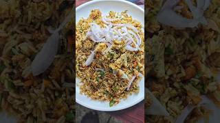 4Eggs tho Fried Rice Order chesa  street style Fried Rice [upl. by Drofub411]