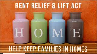 Rent Relief amp LIFT Act  Helping to Keep Families in Home STIMULUS HOUSING MORTGAGE  Kamala Harris [upl. by Adnuhsed]