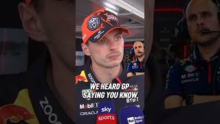 Max Verstappen Reacts to Crash with Lewis Hamilton f1 formula1 maxverstappen [upl. by Ynattyrb]