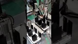 HighSpeed Care Label Ultrasonic Pick amp Weld Machine in Just 5 Seconds [upl. by Senior]