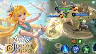 Shimmering Seas Dolia Gameplay  Honor of Kings 王者荣耀 [upl. by Belayneh]