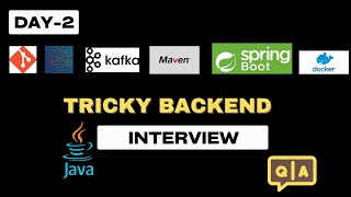 Tricky Backend Java Developer Interview Questions  Day 2  Core Java  Spring Boot  Microservices [upl. by Nosreg]