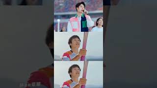 WangYiboHangzhou Asian Games Torch Relay Theme Song quotBurning MVquot [upl. by Stromberg859]