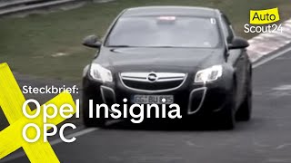 Opel Insigia OPC Ausfahrt auf der Nordschleife [upl. by Nnyllatsyrc]