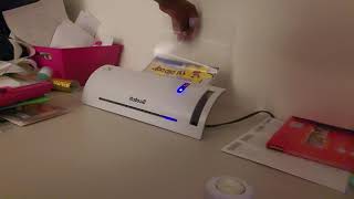 How to use Scotch Thermal laminator [upl. by Dihaz]