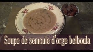 soupe de semoule dorge belboula [upl. by Suidaht257]