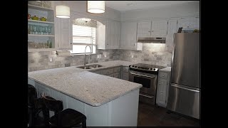 Kashmire White Granite Countertops by DFW Granite Dallas Tx [upl. by Mecke]