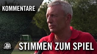 Die Stimmen zum Spiel SF Königshardt  Duisburger SV Landesliga Gruppe 2  RUHRKICKTV [upl. by Assylem502]