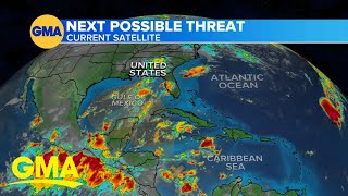 New storm forming could hit Gulf Coast [upl. by Nallid]