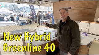 The Boat Geeks  Greenline 40 Hybrid Tour [upl. by Etnor]