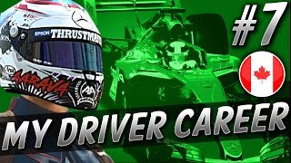 BIG 180 MPH CRASH  F1 MyDriver CAREER S3 PART 7 CANADA [upl. by Hedvige931]