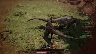 Alioramus Vs Allosaurus 1  Path Of Titans Gameplay [upl. by Newcomb]