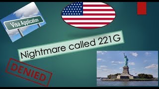 US Visa Issues Nightmare called 221g [upl. by Meehyr]