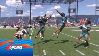 Best Plays from Flag Football Championships [upl. by Weinert726]