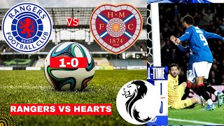 Rangers vs Hearts 10 Live Scottish Premiership Football Match Today Score Commentary Highlights [upl. by Niwdog]