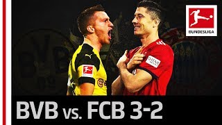 Borussia Dortmund vs FC Bayern München  32  Highlights  Classy Comeback by Alcacer Reus amp Co [upl. by Eceinej]